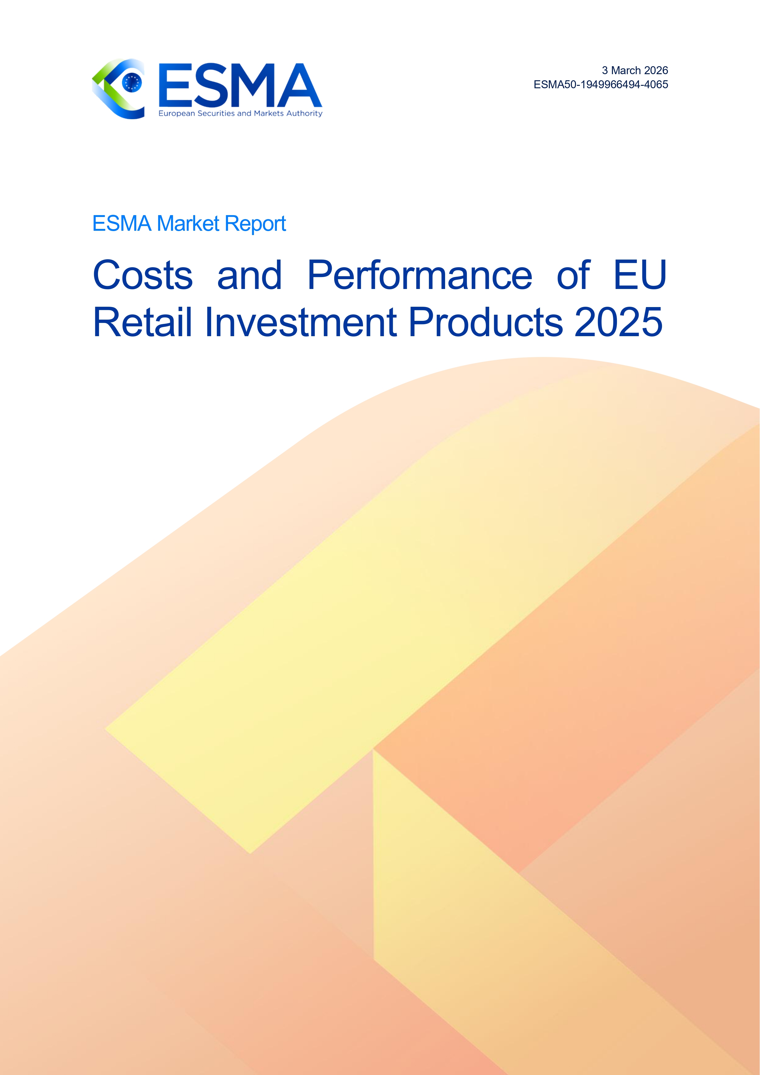 Costs and Perfromance report